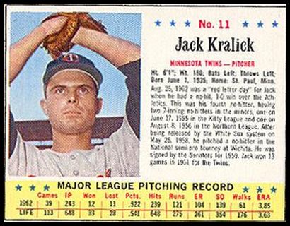 11 Jack Kralick